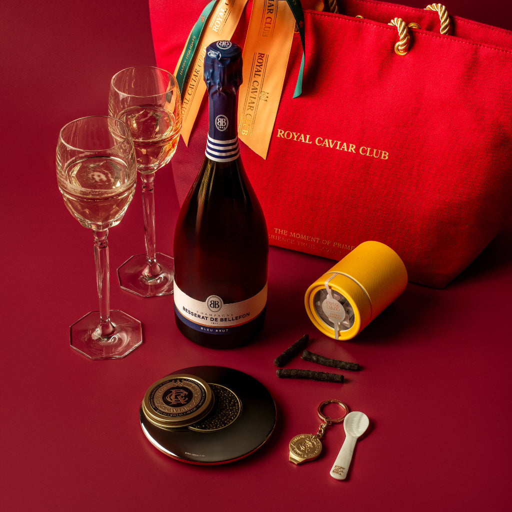 魚子醬戒指和魚子醬