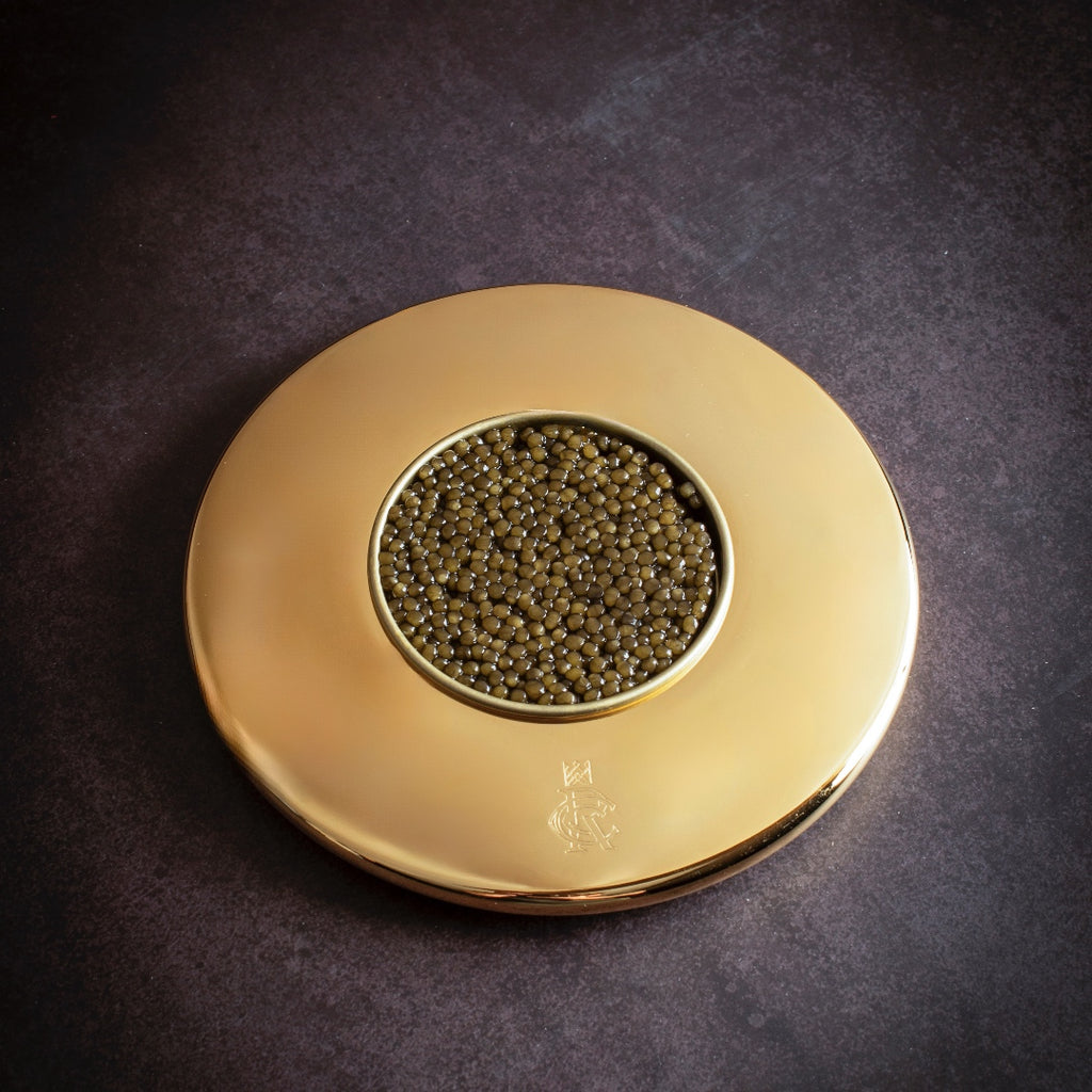 Gold Caviar Ring